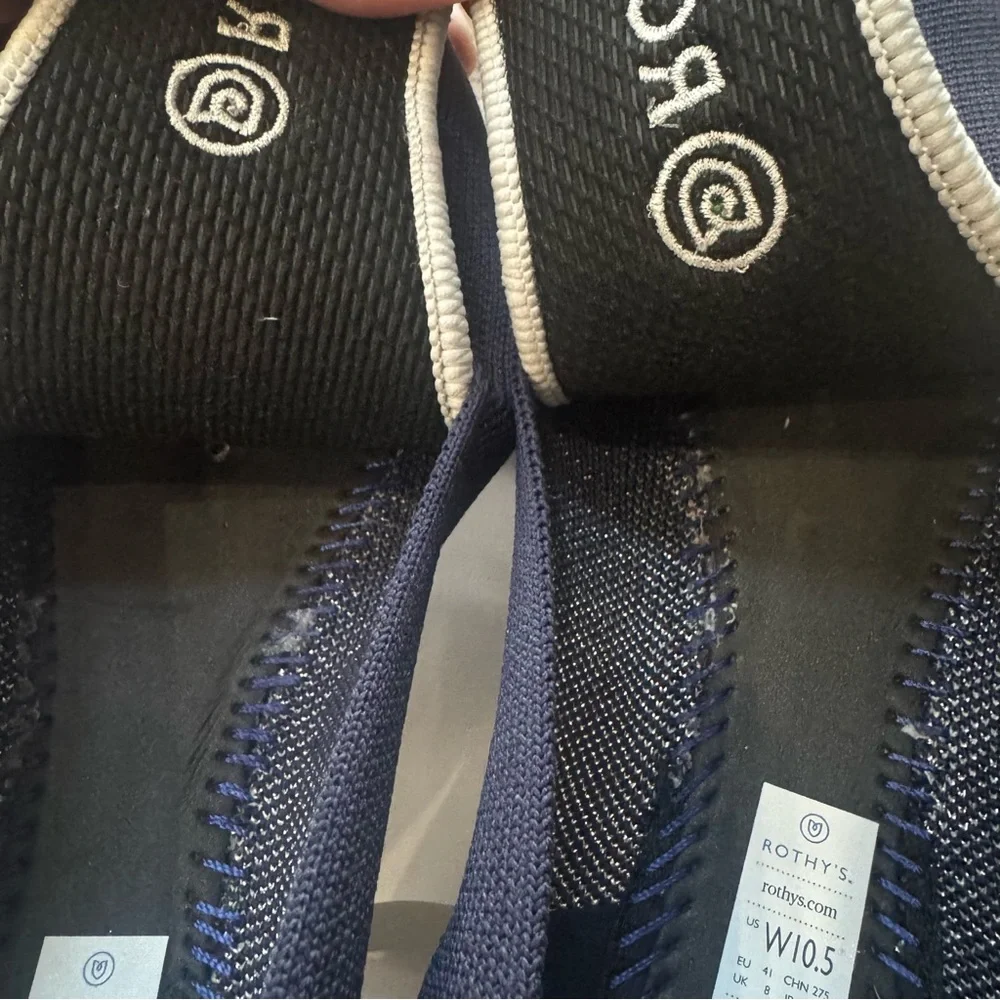 Rothy's The Capricorn Loafer Navy Blue Zodiac Flats